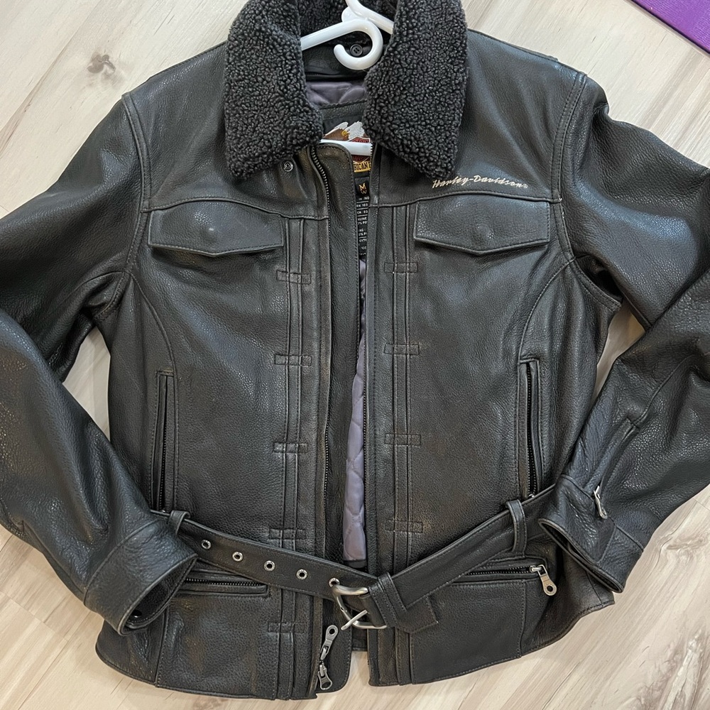 Women’s Harley Davidson Leather Jacket size M